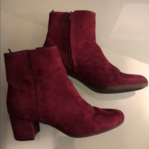 Suede Booties